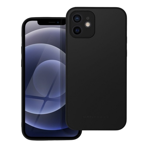 Apple iPhone 12 Roar matný sklo zadní kryt (Černá)