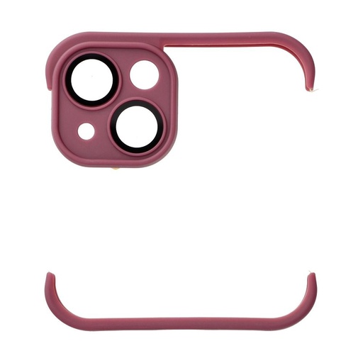 Apple iPhone 13, Mini Bumpers pouzdro s ochranou kamery (Třešeň)
