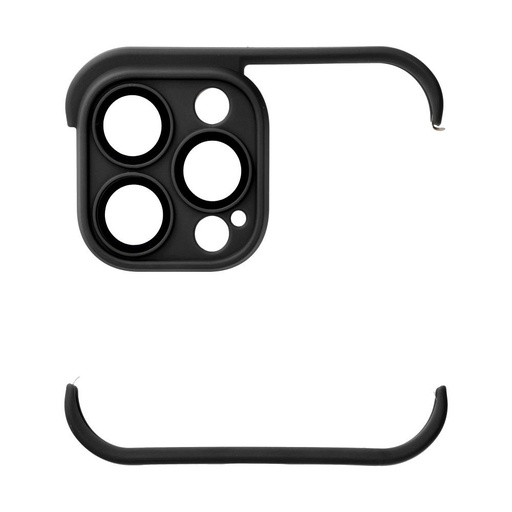 Apple iPhone 13 Pro Max Mini Bumpers pouzdro s ochranou kamery (Černá)