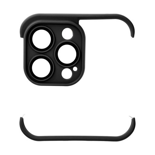Apple iPhone 14 Pro Max Mini Bumpers pouzdro s ochranou kamery (Černá)
