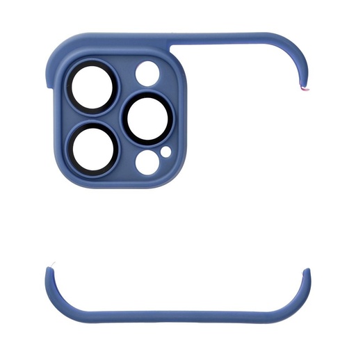 Apple iPhone 13 Pro Max Mini Bumpers pouzdro s ochranou kamery (Modrá)