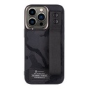 Apple iPhone 13 Pro Tactical camo troop hátlap tok (Fekete)