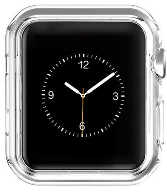 Hoco WS1 Apple Watch 7 / Watch 8 41mm TPU tok (Átlátszó)