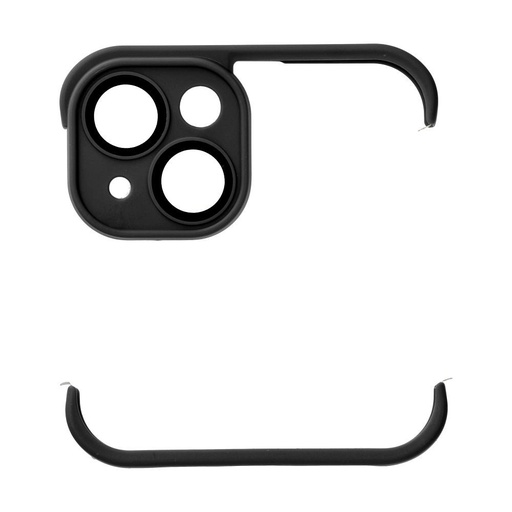 Apple iPhone 14 Mini Bumpers pouzdro s ochranou kamery (Černá)