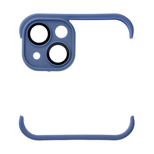 Apple iPhone 13, Mini Bumpers pouzdro s ochranou kamery (Modrá)