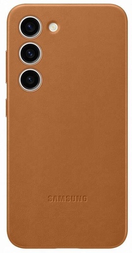 Samsung Galaxy S23 Leather pouzdro (Hnědá)