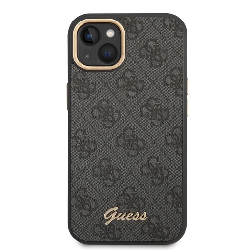 Apple iPhone 14 Plus Guess 4G Metal Camera Outline pouzdro (Černá) - GUHCP14MHG4SHK