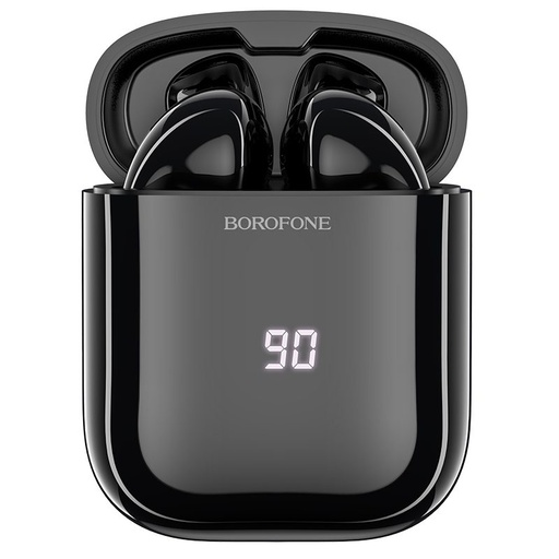 Borofone BE37 bezdrátový headset, BT V5.0, LED indikátor stavu, černá