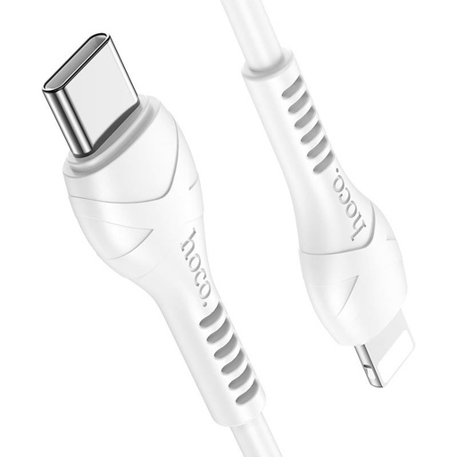 Hoco X55 lightning kabel (PD rychlonabíječka), 1M, 3A, 20W, bílá