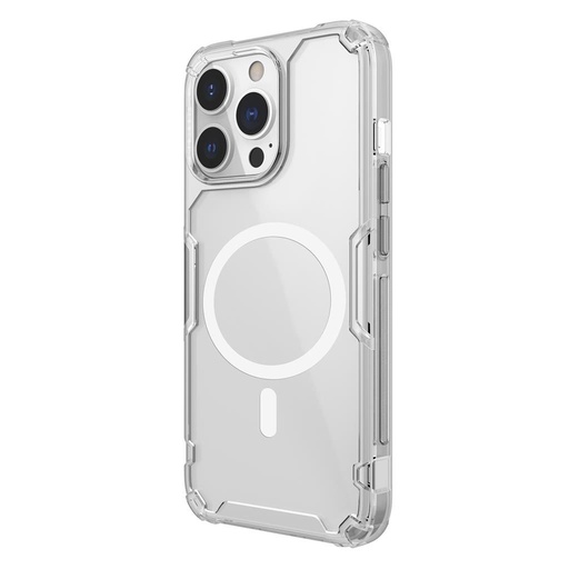 Apple iPhone 13 Pro Max Nillkin Nature Pro MagSafe zadní kryt (Bílá)