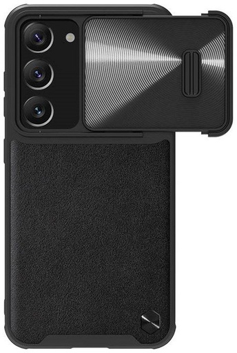 Samsung Galaxy S23 Plus Nillkin CamShield Leather S zadní kryt (Černá)