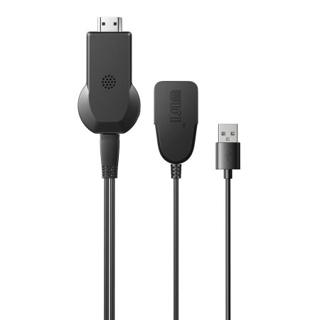 XO GB012 bezdrátový HDMI-adapter (Černá) – zrcadlení obrazu pro chytrá zařízení