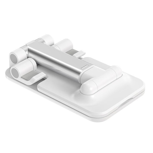 Borofone BH42 stolní telefonní a držák na tablet stojan, 4.7"-10", bílá