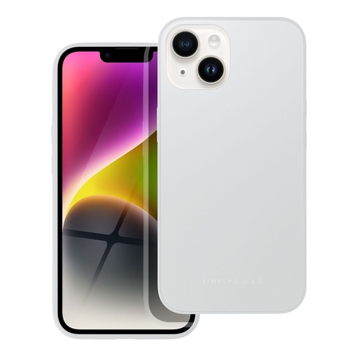 Apple iPhone 14 Roar matný sklo zadní kryt (Šedá)
