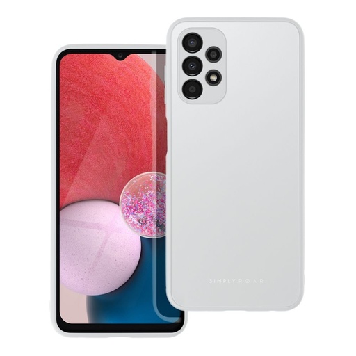 Samsung Galaxy A13 4G Roar matný sklo zadní kryt (Šedá)