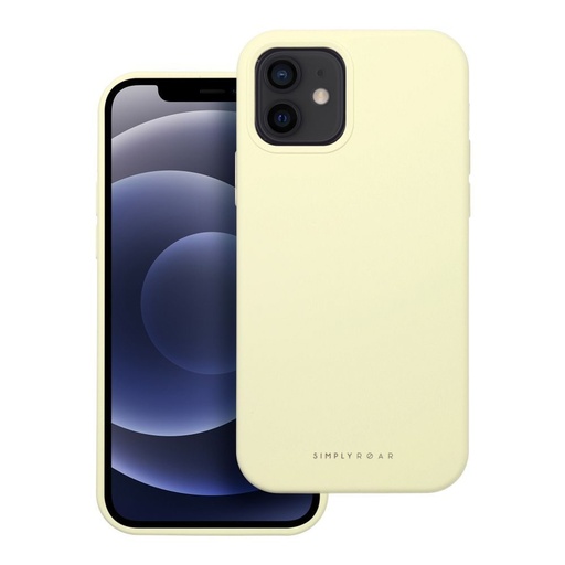 Apple iPhone 12 Roar Cloud Skin zadní kryt (světlý žlutá)