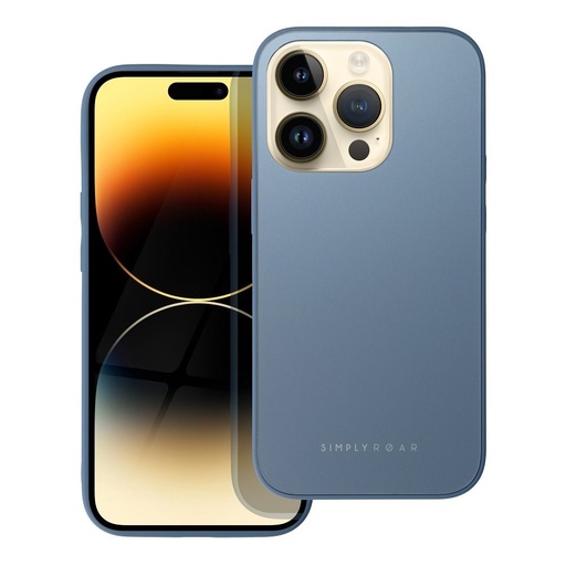 Apple iPhone 14 Pro Roar matný sklo zadní kryt (Modrá)