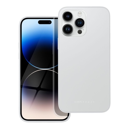 Apple iPhone 14 Pro Max Roar matný sklo zadní kryt (Šedá)