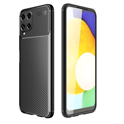 Xiaomi Redmi Note 12 Pro Plus 5G carbon fiber silikonový zadní kryt (Černá)