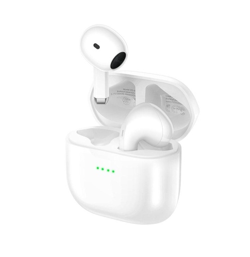 XO X22 bezdrátový Bluetooth headset (Bílá)