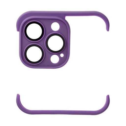 Apple iPhone 13 Pro Mini Bumpers pouzdro s ochranou kamery (Tmavě fialová)