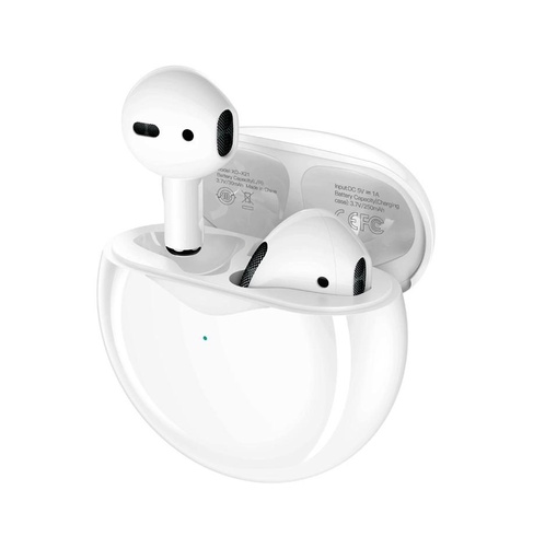 XO X21 Magic Ring bezdrátový Bluetooth headset (Bílá)