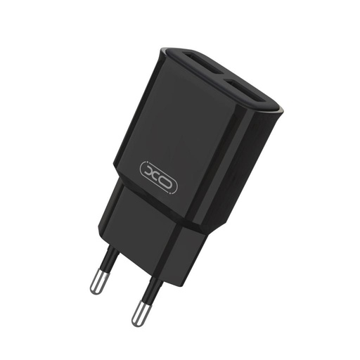 XO L92C 2.4A nabíječka (Černá) – dvojitý USB konektor
