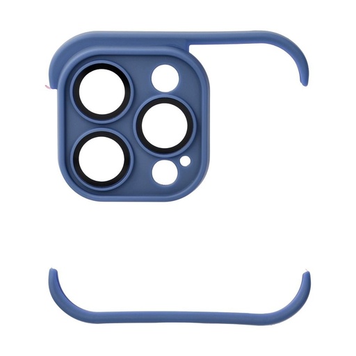 Apple iPhone 14 Pro Mini Bumpers pouzdro s ochranou kamery (Modrá)