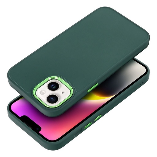Xiaomi Redmi 13C frame silikonový zadní kryt (Zelená)