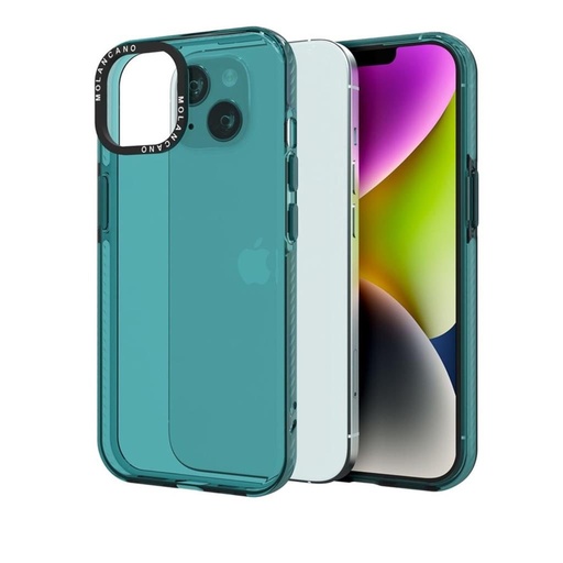 Apple iPhone 11 MOLAN CANO rainbow TPU zadní kryt (Zelená)