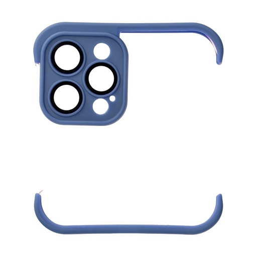 Apple iPhone 12 Pro Mini Bumpers pouzdro s ochranou kamery (Modrá)