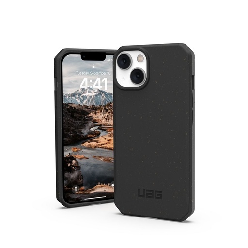 Apple iPhone 13 / iPhone 14 UAG Outback odolný proti nárazu BIO prémiový pouzdro (Černá)
