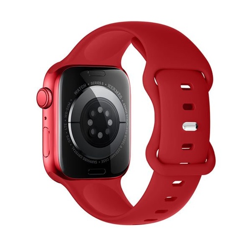 Apple Watch 38mm / Watch 40mm / Watch 41mm HOCO WA15 solid řemínek červená