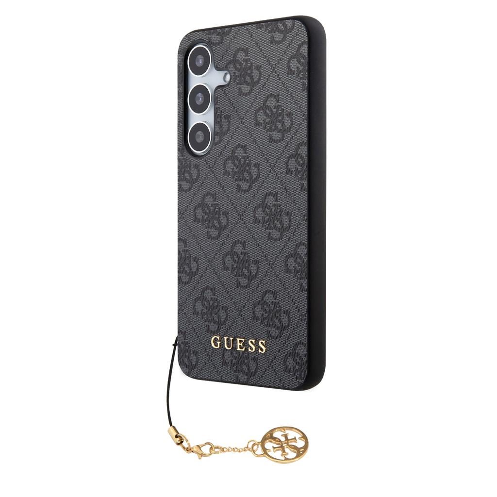 Samsung Galaxy S24 Guess 4G Charms tok (Szürke) - GUHCS24SGF4GGR