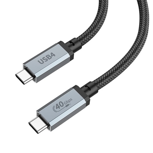Hoco US05 USB-C Thunderbolt 3 100W kabel černá