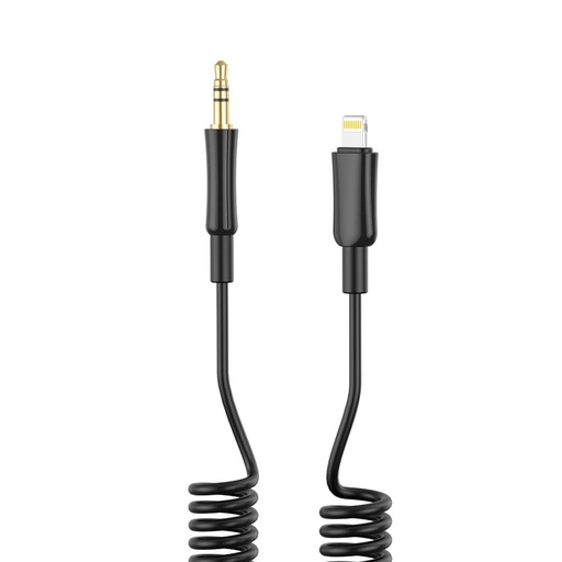XO NB-R255A Lightning audio adapter (Černá) – Lightning–3.5 mm
