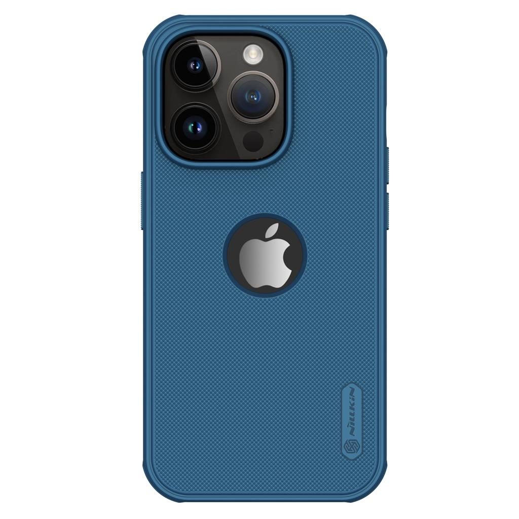 Apple iPhone 14 Pro Max Nillkin Super Frosted Shield Pro hátlap tok (Kék)