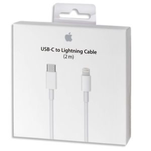 Apple USB-C - Lightning kabel (Bílá) - 2m