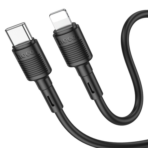 Hoco Victory X83 lightning kabel (PD rychlonabíječka) 20W černá