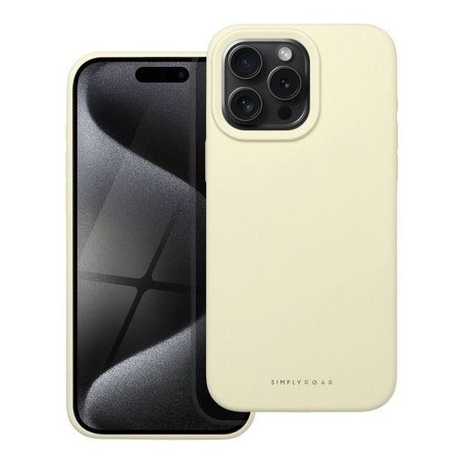 Apple iPhone 15 Pro Max Roar Cloud Skin zadní kryt (Žlutá)