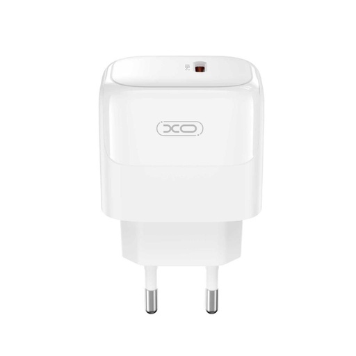 XO L136 PD 20W rychlonabíječka (Bílá) – USB-C konektor