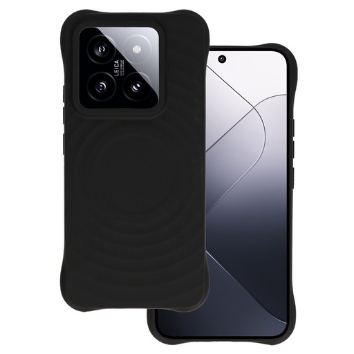 Apple iPhone 14 Pro Tel Protect Wave magsafe zadní kryt (Černá)