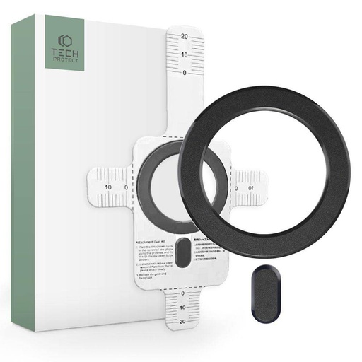 Tech-Protect magsafe univerzální kov disk magnetický pro držák černá