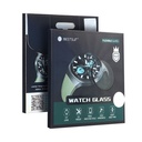 Apple Watch 8 45mm / Watch 9 45mm Bestsuit flexible hybrid üvegfólia átlátszó (fekete peremmel)