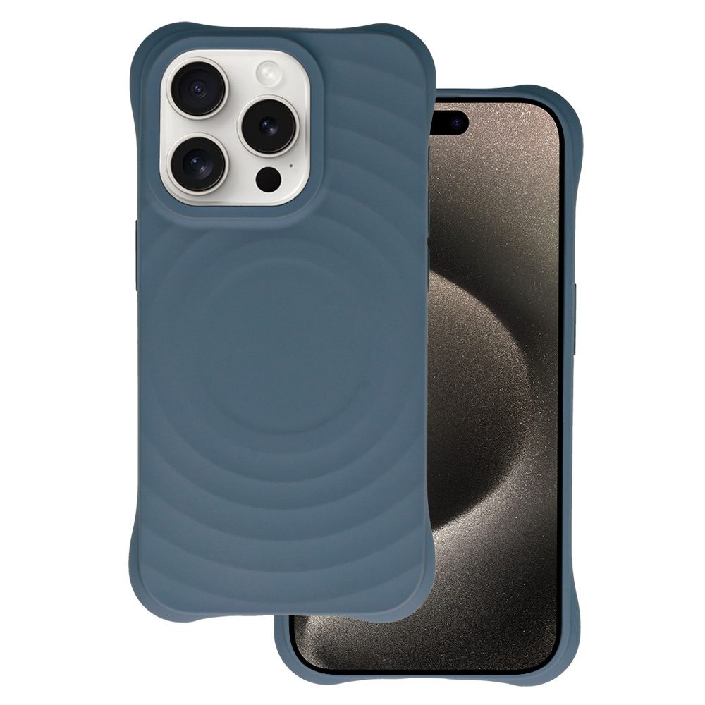 Apple iPhone 13 Pro Tel Protect Wave magsafe hátlap tok (Kék)