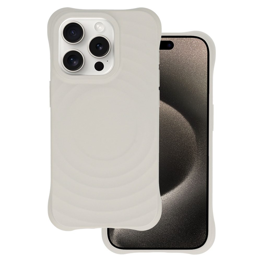 Apple iPhone 11 Tel Protect Wave magsafe hátlap tok (Szürke)
