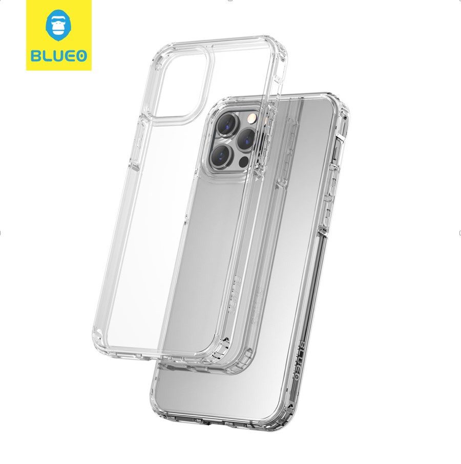 Apple iPhone 15 Pro BLUEO APE Crystal+ hátlap tok (Átlátszó)
