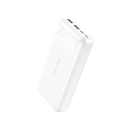 XO PB302 power bank 20000 mAh (Bílá) – digitální displej