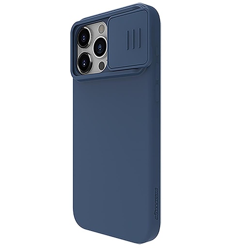 Apple iPhone 15 Pro Nillkin Silky MagSafe zadní kryt (Modrá)