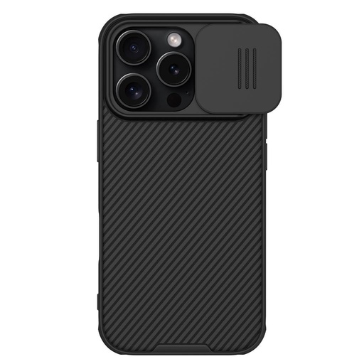 Apple iPhone 16 Pro Nillkin CamShield Pro MagSafe zadní kryt (Černá)